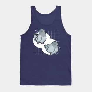 Pigeon duo Tank Top